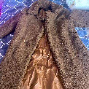 Teddy coat Sherpa material